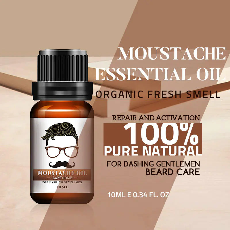 Herrenpflege-Serum zur Gesichtspflege für Haar und Bart (10ml)