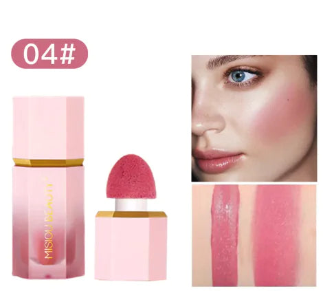 Natürlich Farbenes Rosiges Make-up