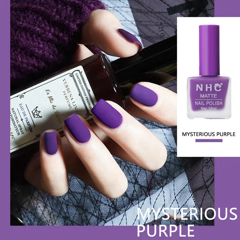 Matte Nagellack - Schnelltrocknend und Langanhaltend