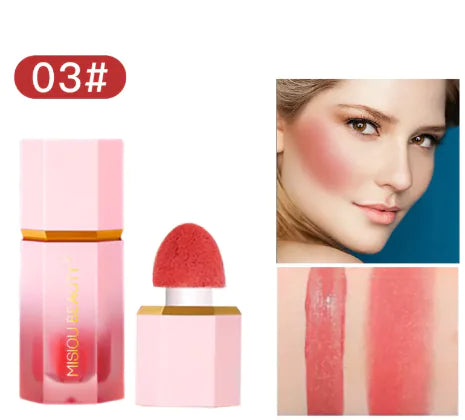 Natürlich Farbenes Rosiges Make-up