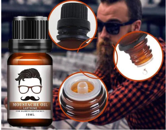 Herrenpflege-Serum zur Gesichtspflege für Haar und Bart (10ml)