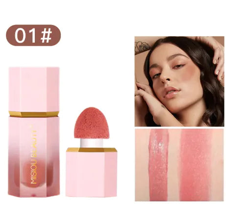 Natürlich Farbenes Rosiges Make-up